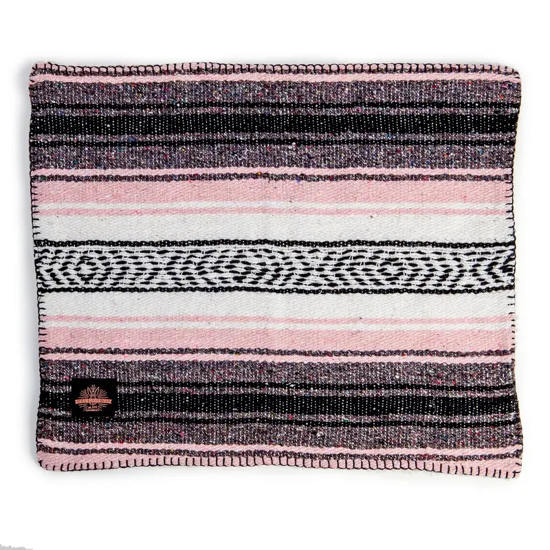 ROSIE BUNNY BEAN | Serape Blanket in Pink/Grey
