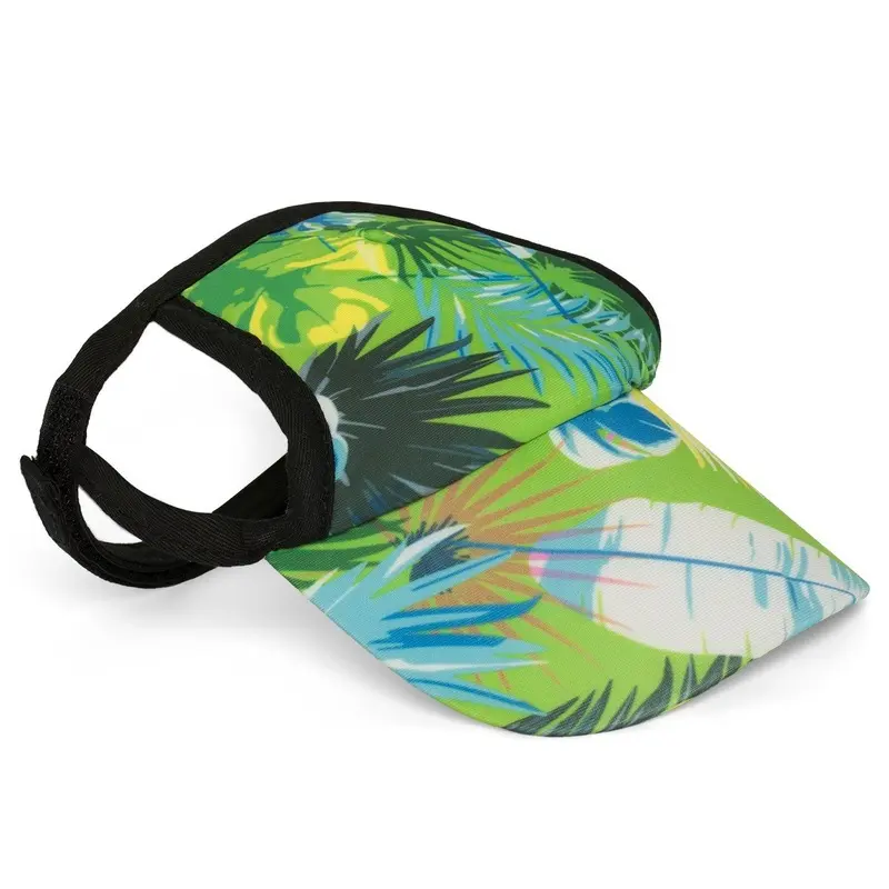 PLAYA PUP | Dog Visor in Tropical Treasure Green