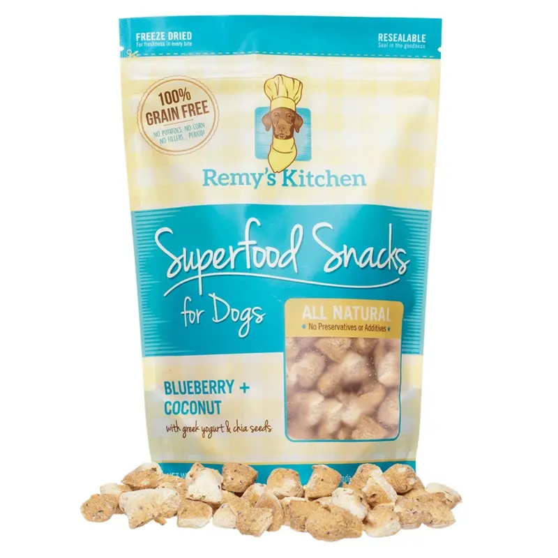 REMY'S KITCHEN | Superfood Snacks in Blueberry + Coconut