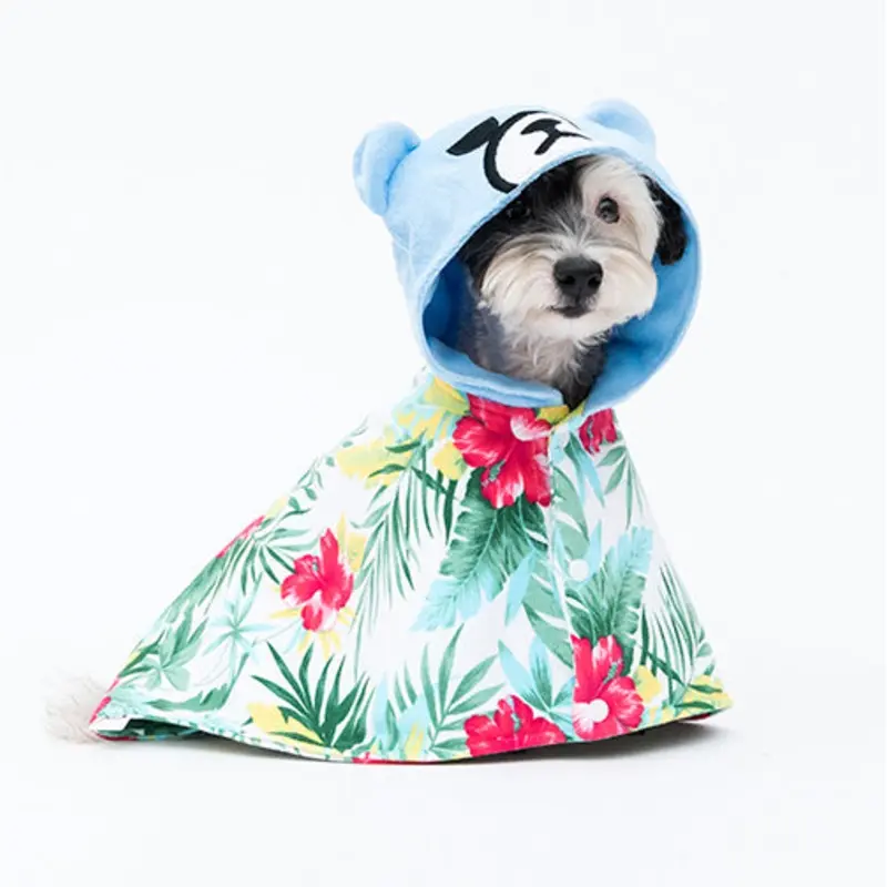 COTE A COTE | Krunk Bathrobe in Hawaiian Print