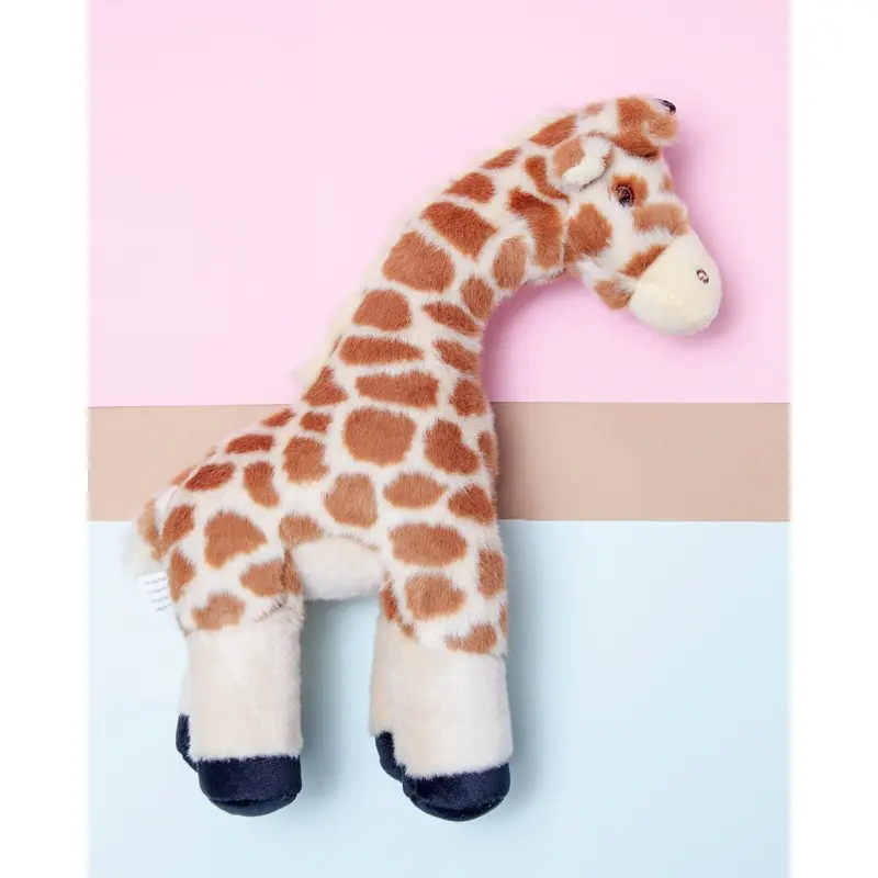 Nelly Giraffe Plush Squeaky Dog Toy