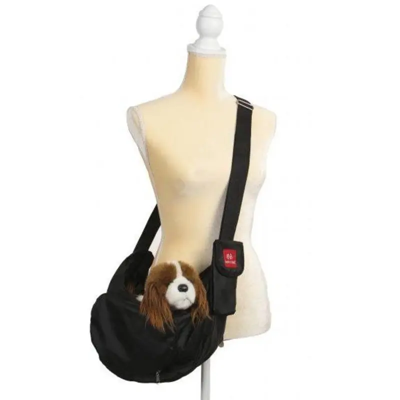 BARK N' BAG | ParaPup Clutch/Sling Bag in Black