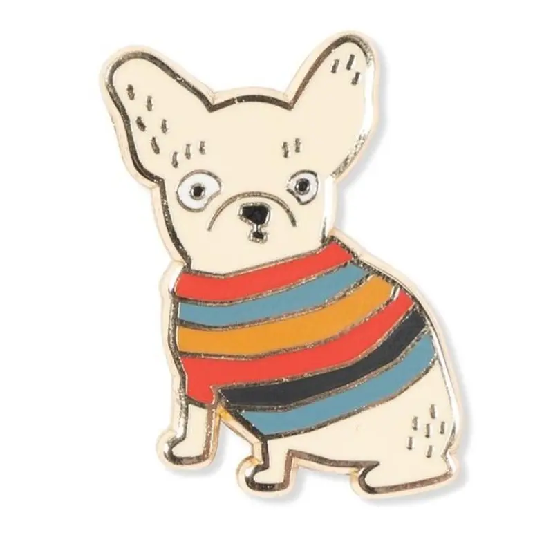 FRINGE STUDIO | Weird Frenchie Enamel Pin