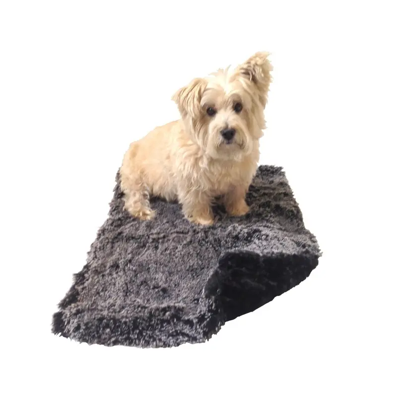 THE DOG SQUAD | Black & White Shag Minkie Blacket