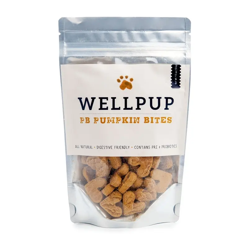 WELLPUP | Probiotic Treats in PB & Pumpkin