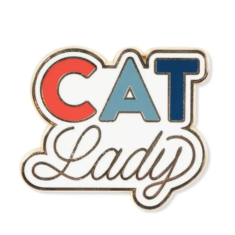 FRINGE STUDIO | Cat Lady Enamel Pin