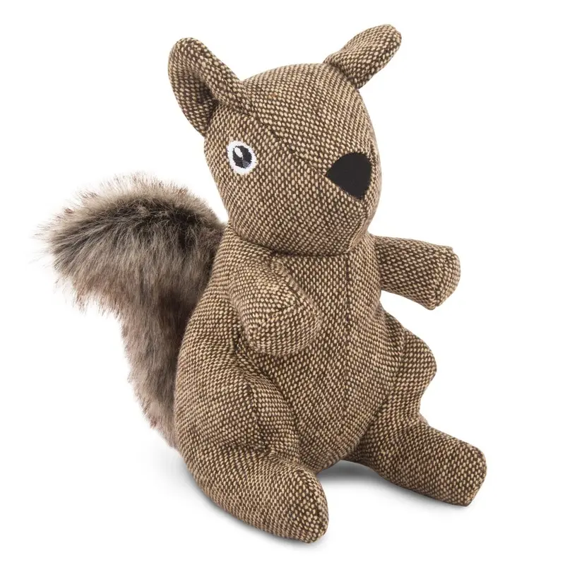HARRY BARKER | Tweed Squirrel Plush Toy