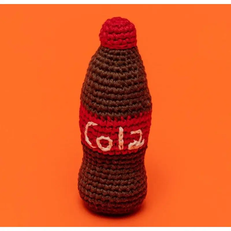 WARE of the DOG | Cotton Crochet Cola Toy