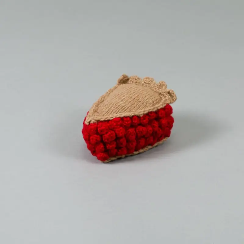 WARE of the DOG | Hand Knit Cherry Pie Toy