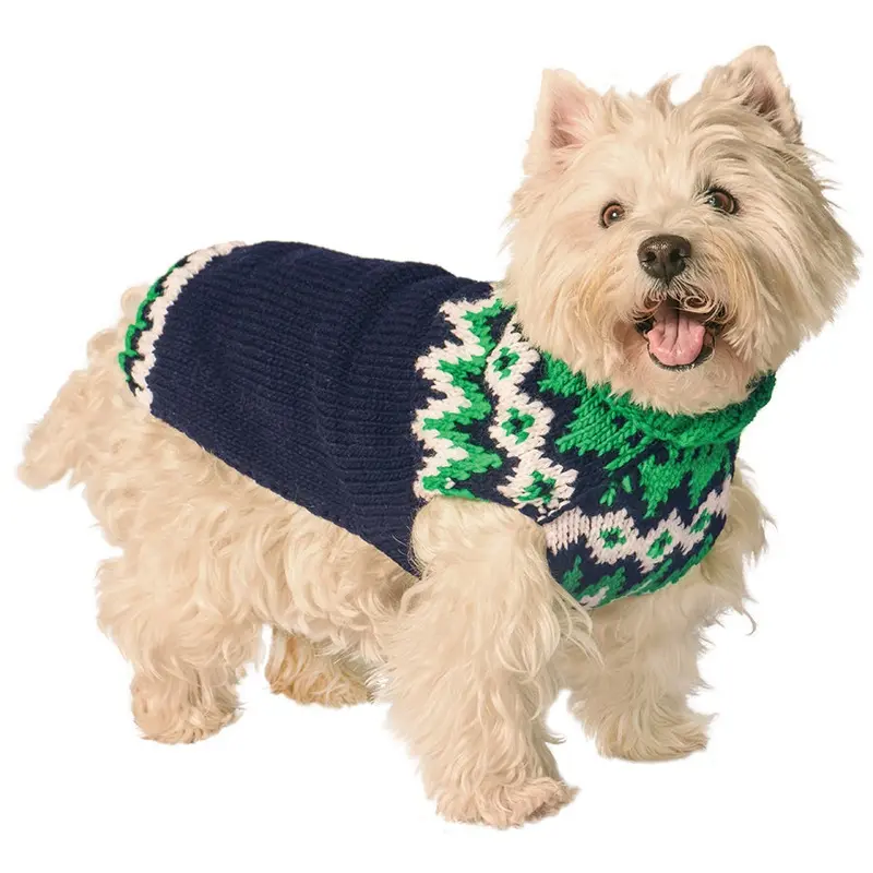 CHILLY DOG | Green Alps Sweater
