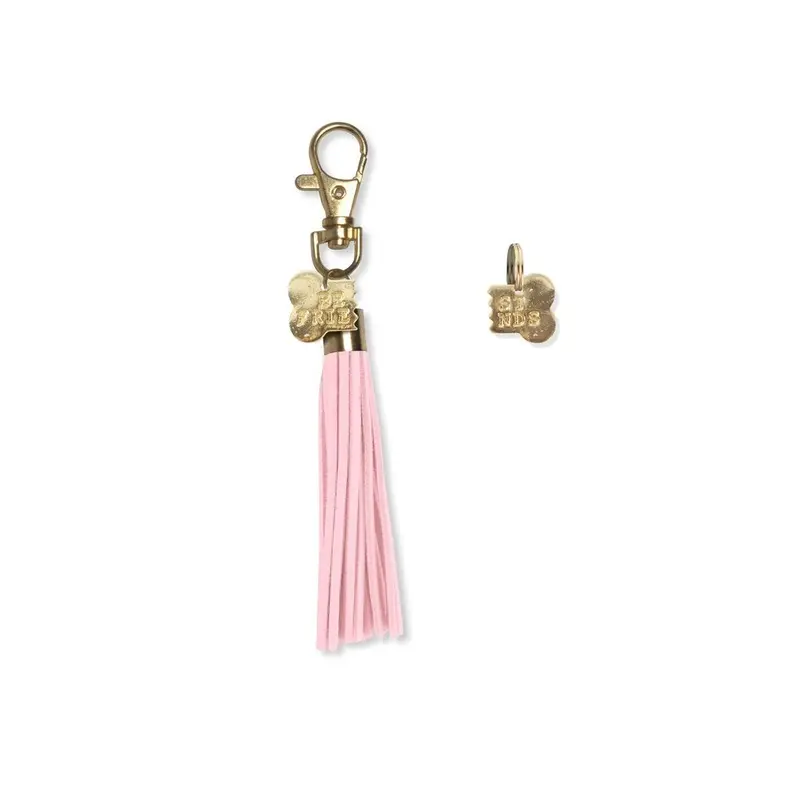 FRINGE STUDIO | Best Friends Bone Tassel Keychain & Collar Charm
