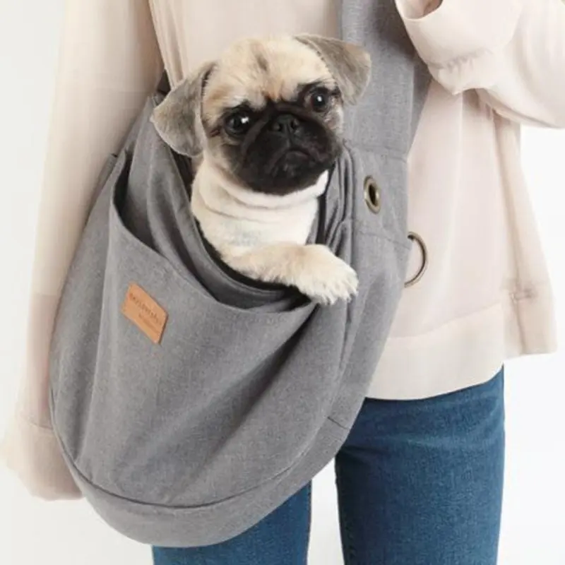 ALP | Haru Sling Bag in Light Grey