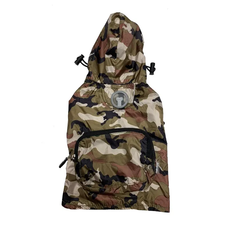 FAB DOG | Camo Packaway Raincoat