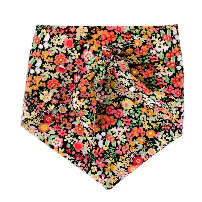 MODERN BEAST | Black Floral Neckwear