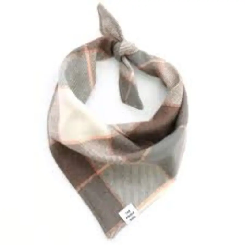 THE FOGGY DOG | Aspen Plaid Flannel Bandana