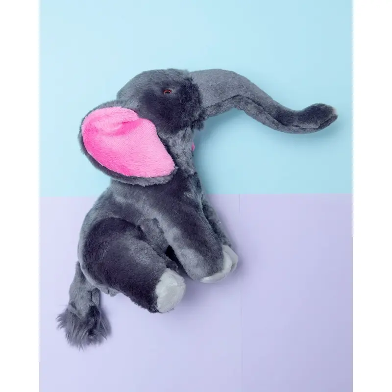 Edsel the Elephant Plush Squeaky Dog Toy