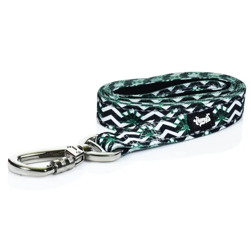 HEADY PET | Chevron & Leaf Print Leash