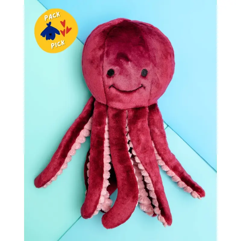 Olympia Octopus Plush Dog Toy