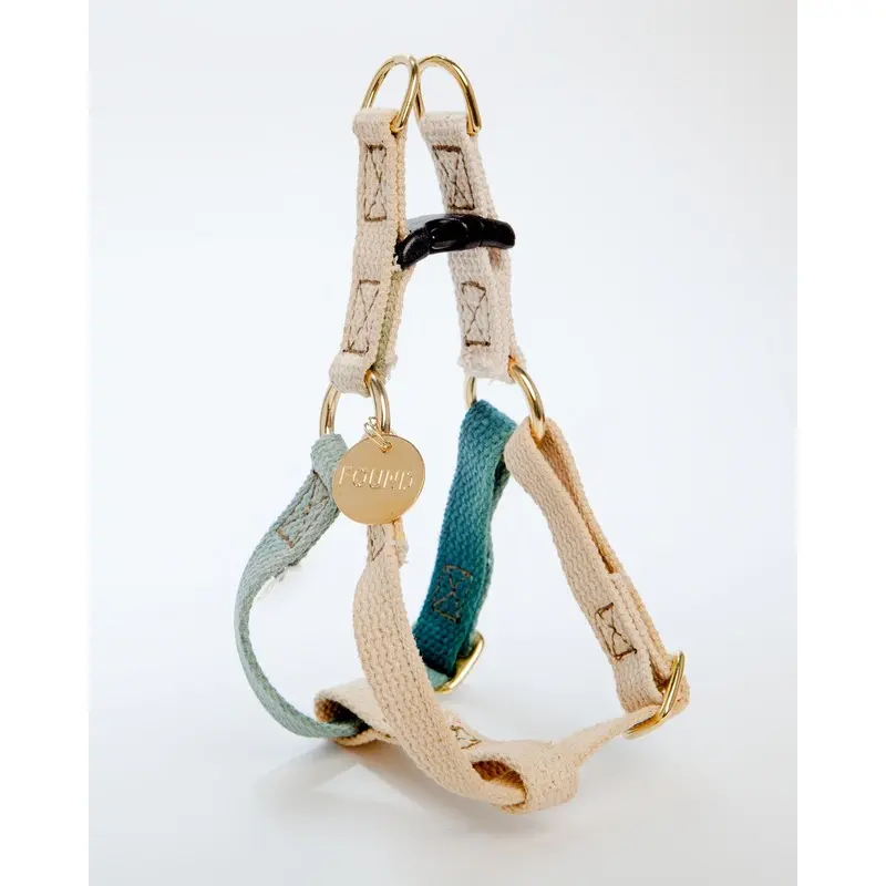 Cotton Webbing Dog Harness in Catskill (Made in the USA)