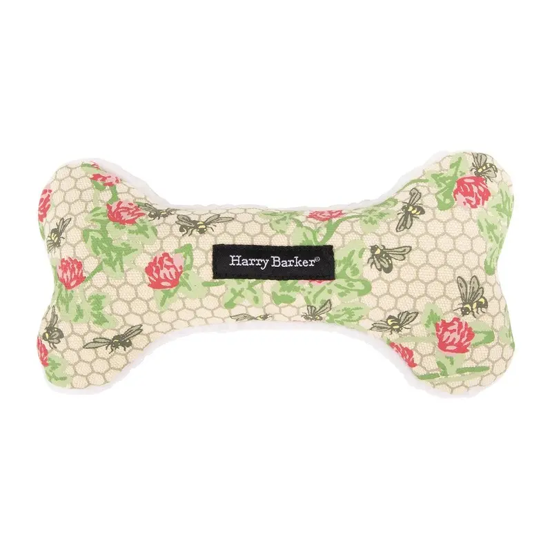 HARRY BARKER | Honeycomb Bone Canvas Toy