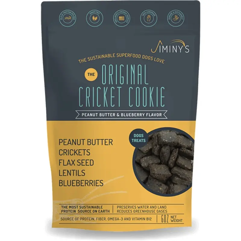 JIMINY'S | Cricket Treats in Peanut Butter and Blueberry