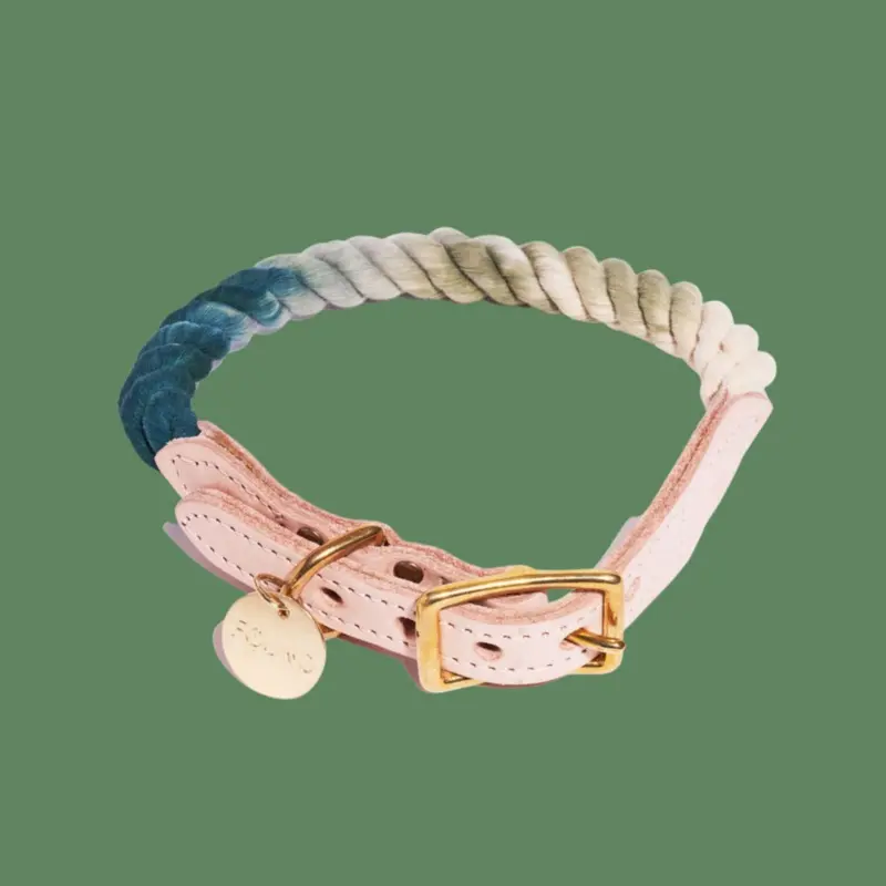 Rope Collar in Catskill Ombre (Made in the USA) (FINAL SALE)
