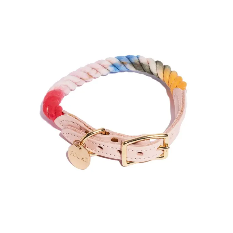 Rope Collar in Henri Ombre (Made in the USA)