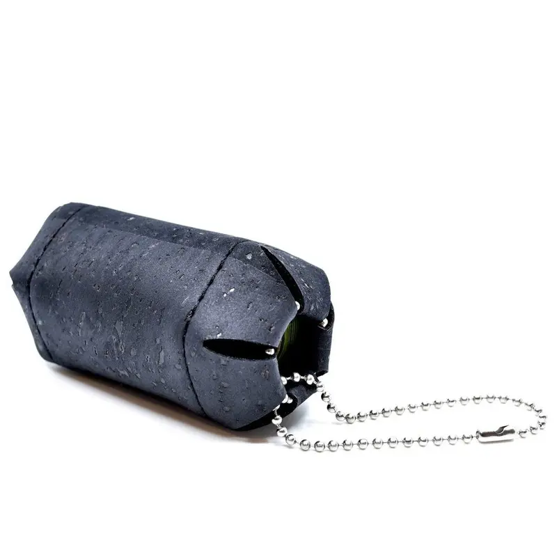 HOADIN | Cork Poop Bag Holder in Black