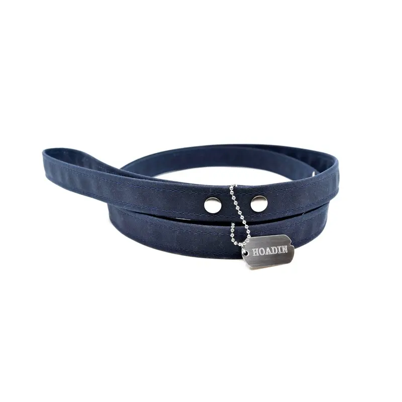 HOADIN | Waxed Canvas Leash in Midnight (FINAL SALE)
