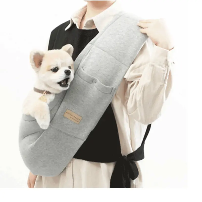 ALP | Hug Me Sling Bag in Light Grey