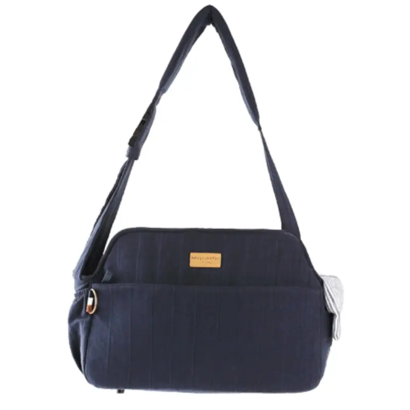 ALP | V Shoulder Bag in Navy