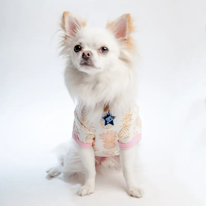 BEDHEAD | Lounge Dog T in Golden Pineapple