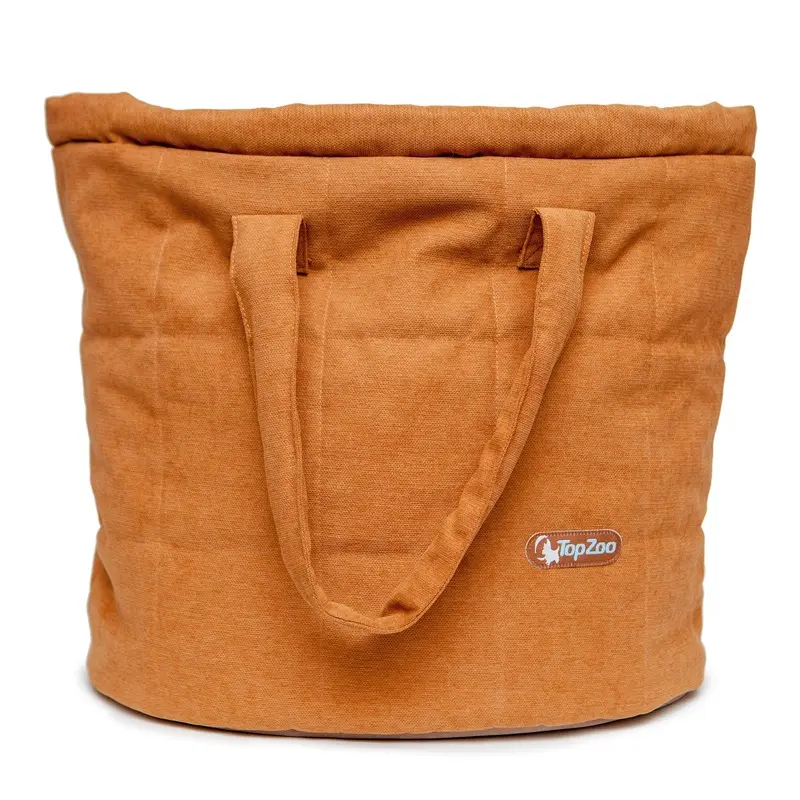 Oval Bed Bag in Jujube