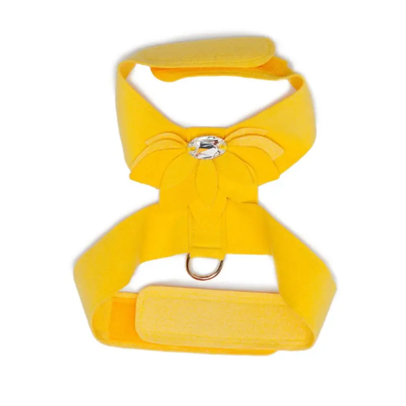 SUSAN LANCI | Water Lily Swarovski Harness in Sunshine Yellow