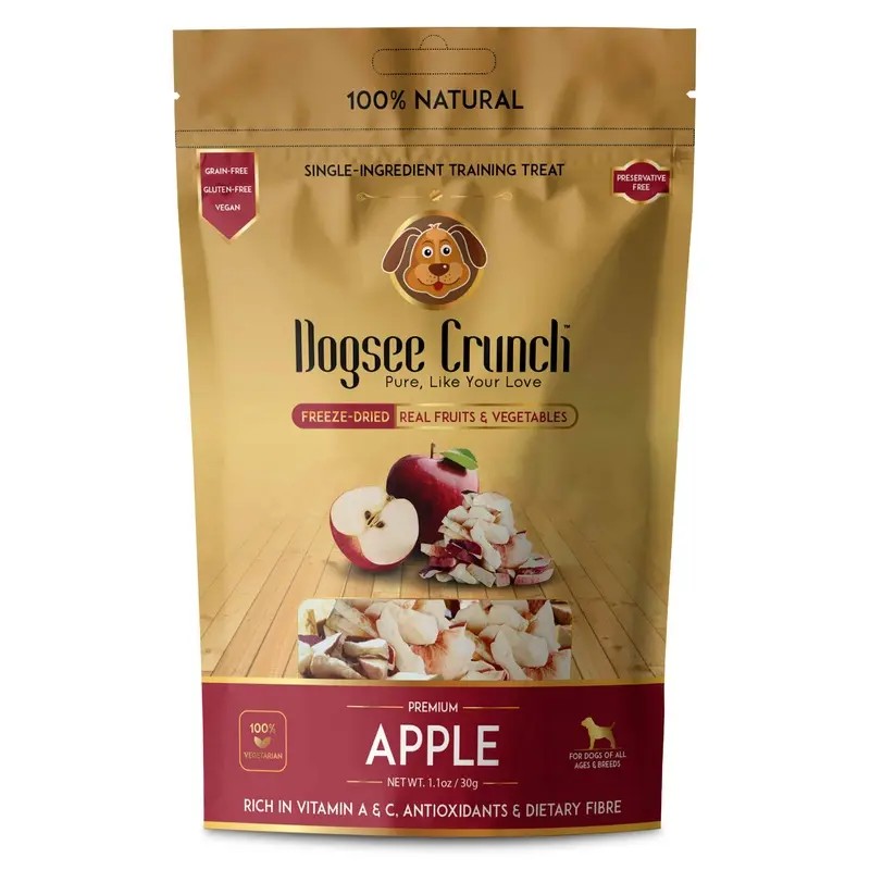 DOGSEE CRUNCH | Freeze Dried Apple Treats