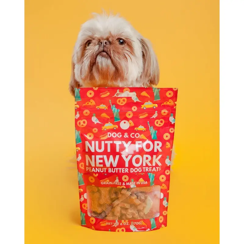 Nutty for New York Peanut Butter Dog Treats