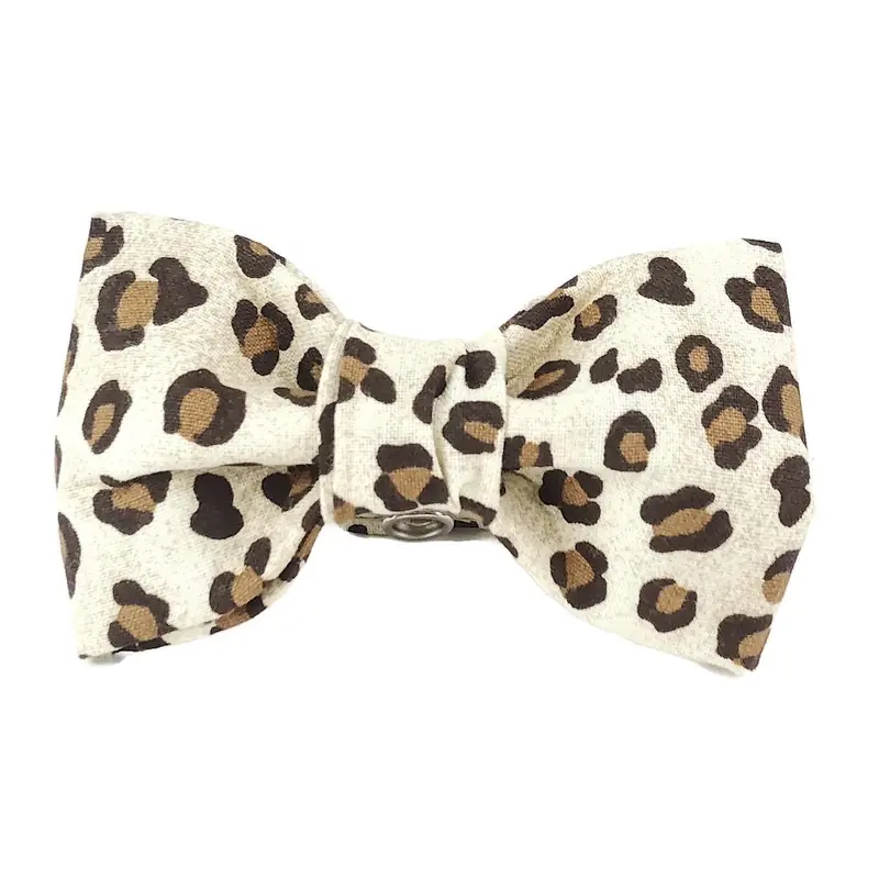 TRISH HAMPTON | Leopard Bow Tie