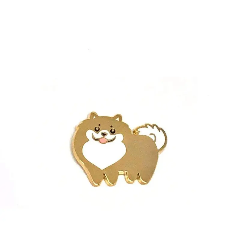 DOGGIE DRAWINGS | Pomeranian Enamel Pin