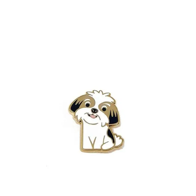 DOGGIE DRAWINGS | Shih Tzu Enamel Pin