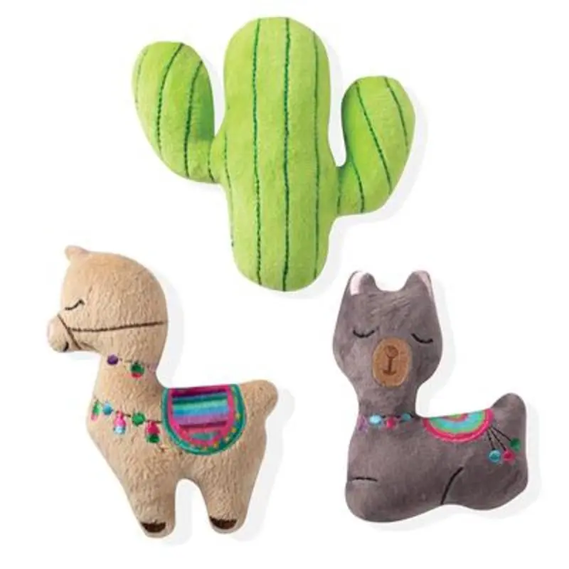 FRINGE STUDIO | Llama Cactus Toys (3 piece set)