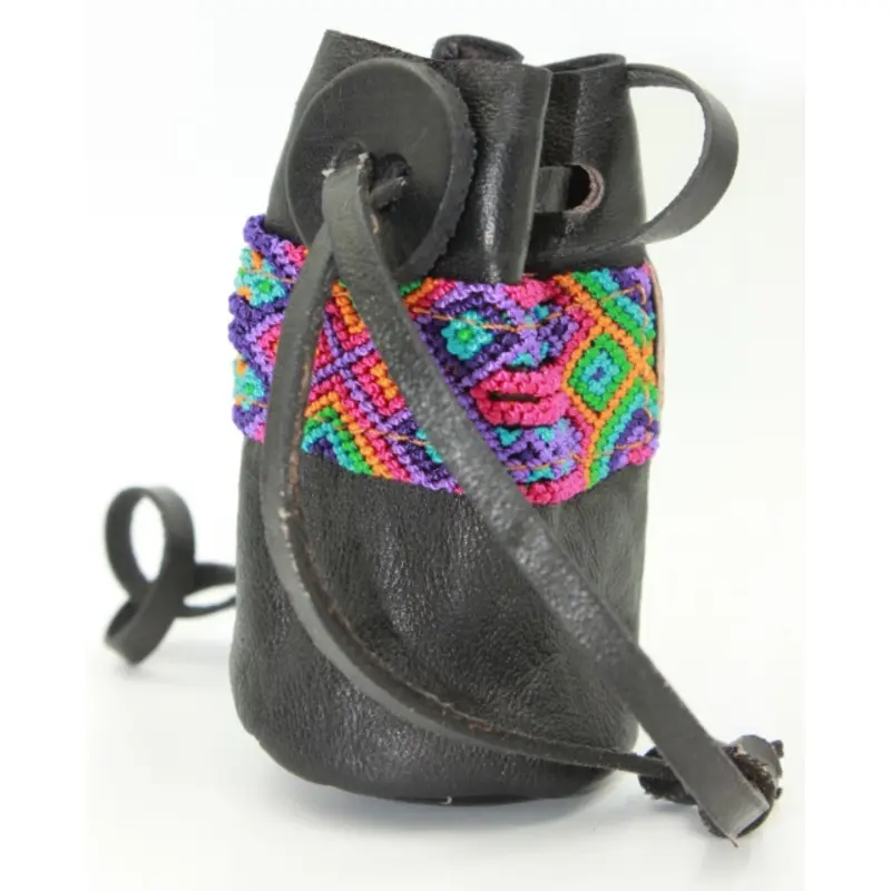 HEKA PET | Leather Poop Bag Holder in Black
