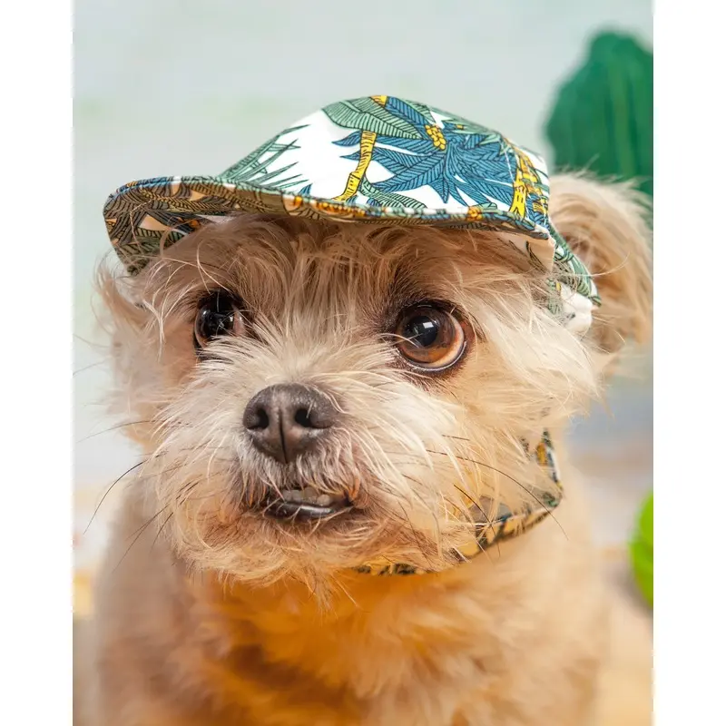 Tropical Leaf Hat (FINAL SALE)