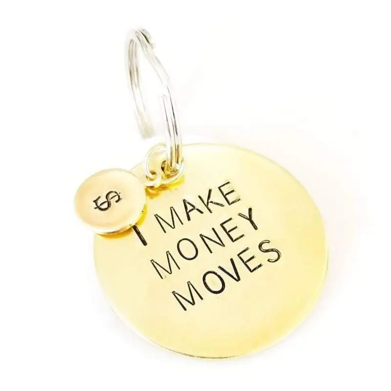 Money Moves Dog Tag