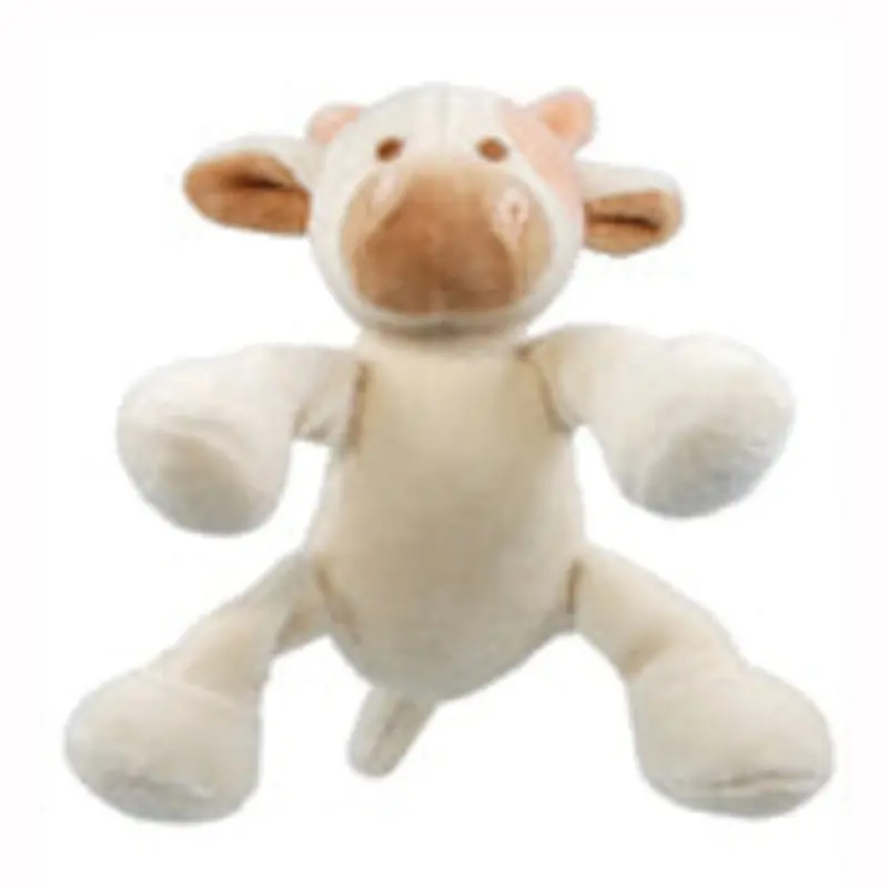 SIMPLY FIDO | Beginnings White Cow Puppy Toy