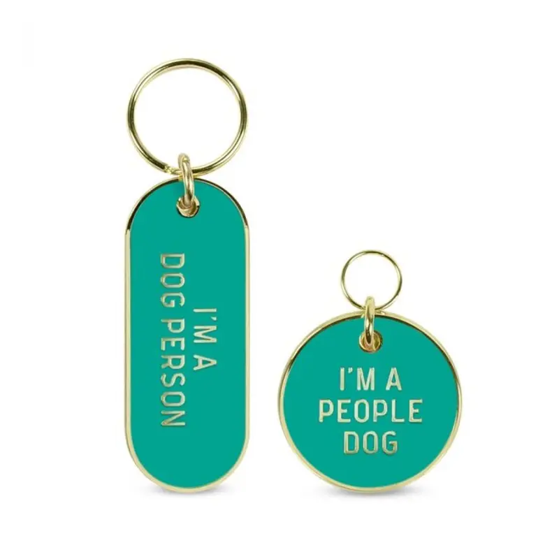 FRED & FRIENDS | Dog Person Tag and Keychain (FINAL SALE)