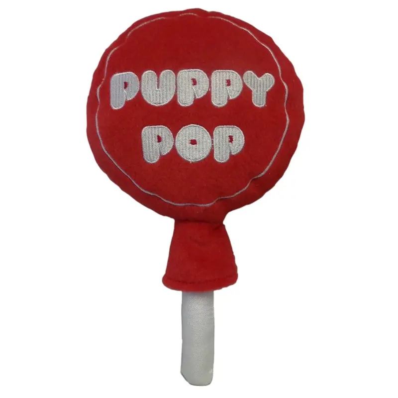 LULUBELLES | Puppy Pop Power Plush Toy in Cherry