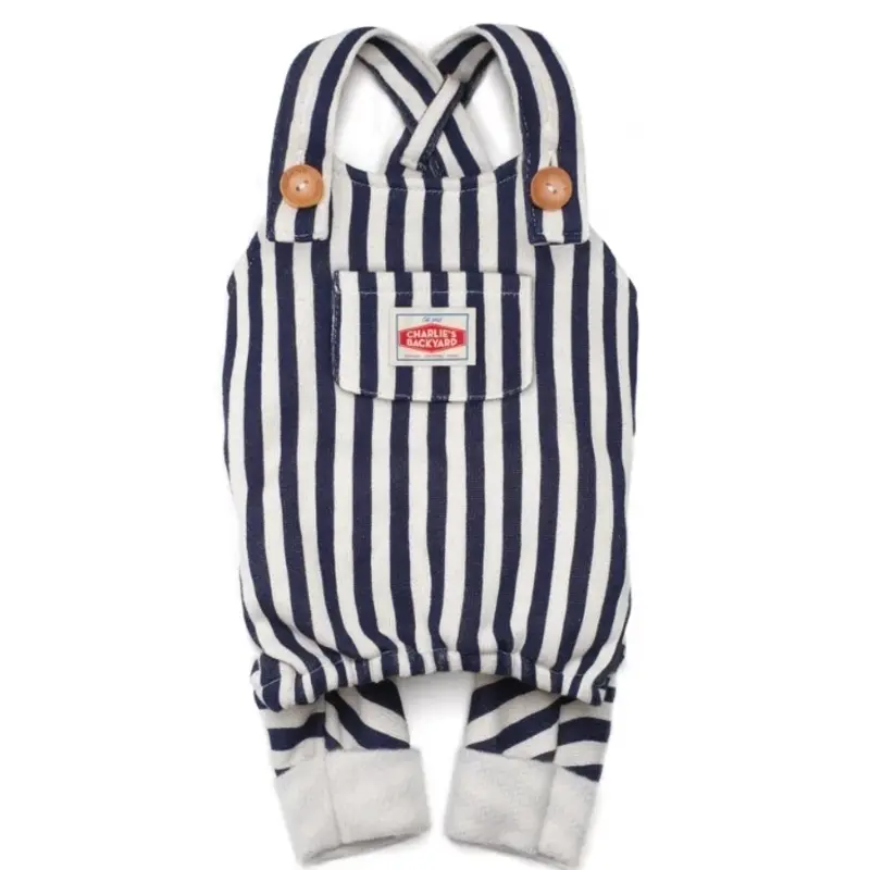 CHARLIE'S BACKYARD | Donut Overalls in Navy