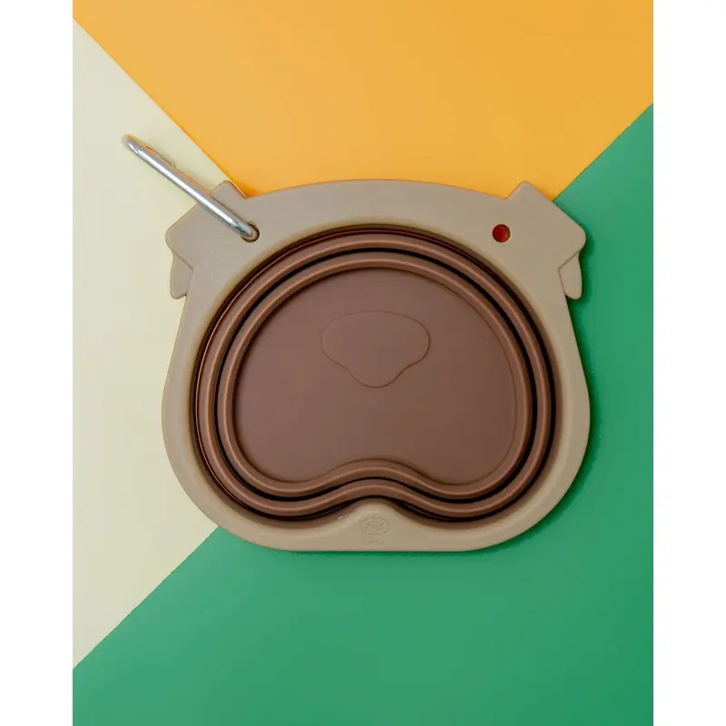 Collapsible Dog Face Travel Bowl (FINAL SALE)