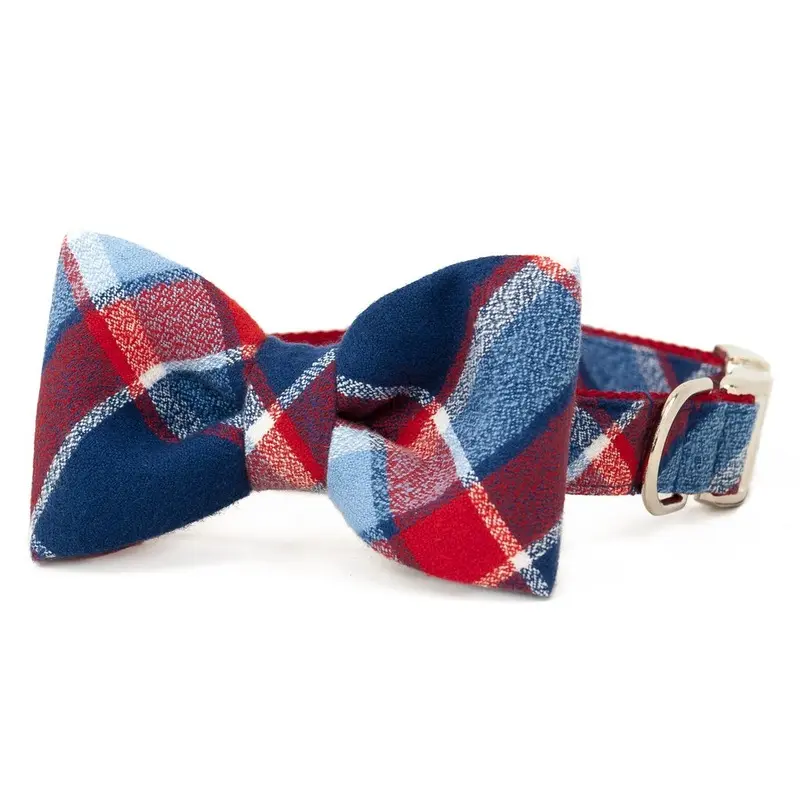 CREW LA LA | Seaside Flannel Bow Tie