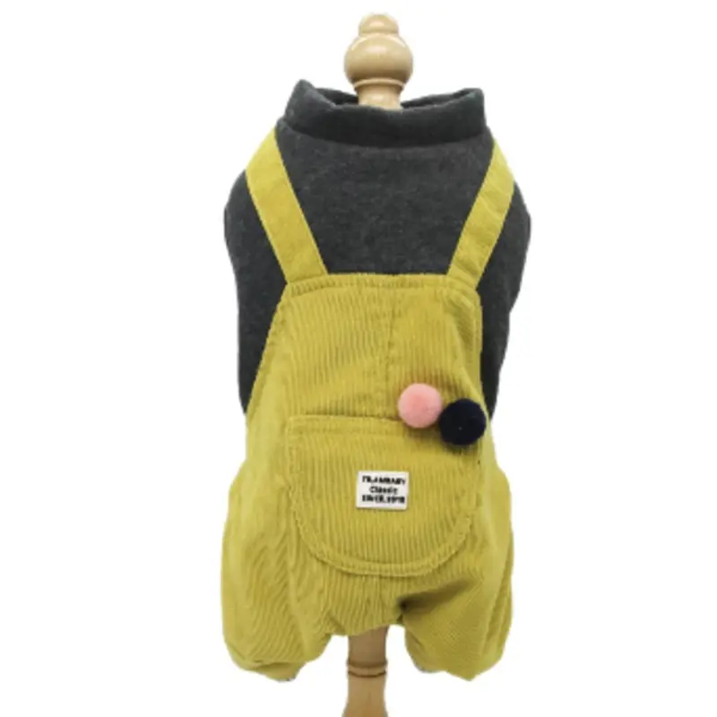MORNING BABY | Pom Pom Overall Onesie